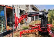 Bousval, Grue Glasslift sur chantier