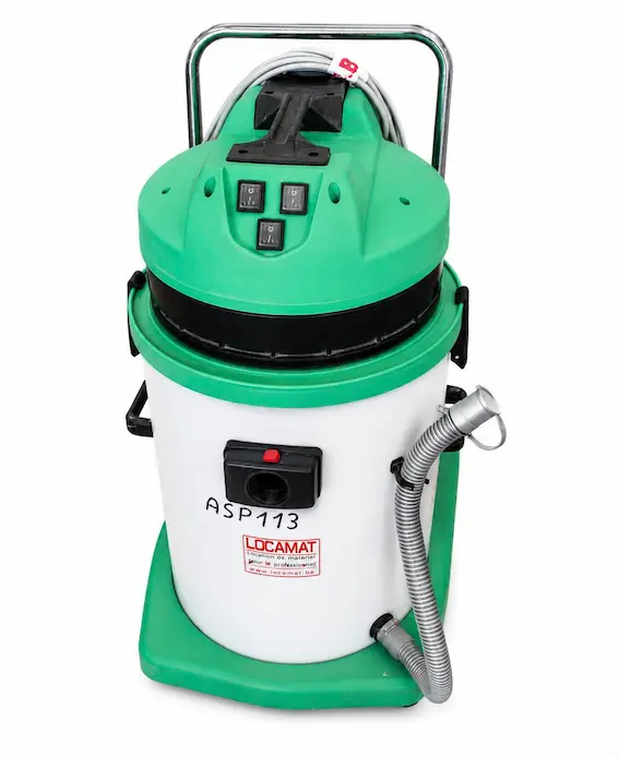 Location Aspirateur industriel eau - poussière - Locamat Belgique