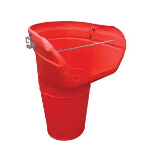 Location Goulotte: support + entonnoir - Locamat Belgique