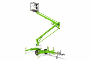 Location Nacelle tractable 12m à bras articulés - Locamat Belgique