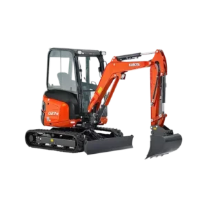 Location Mini-pelle 2,7T avec godets (250, 600, 1500mm) (hors livraison) - Locamat Belgique