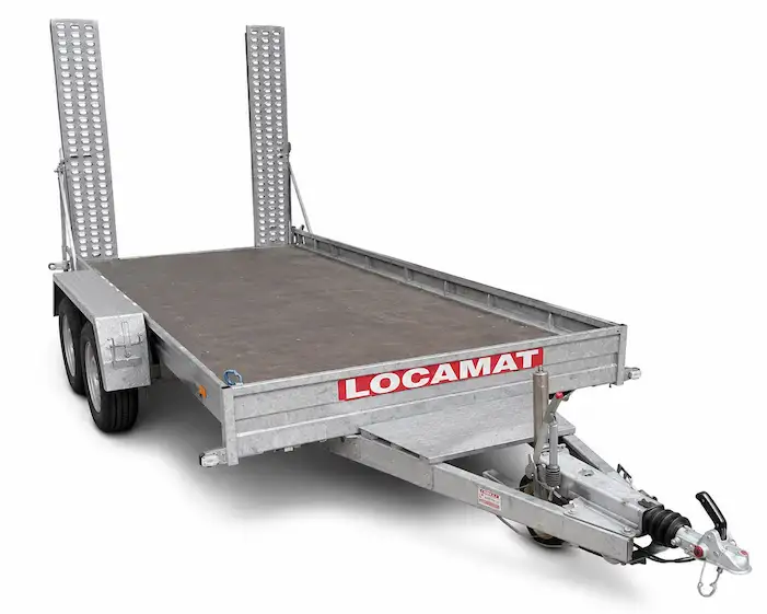 Location Remorque porte-engin 2,7T - Locamat Belgique