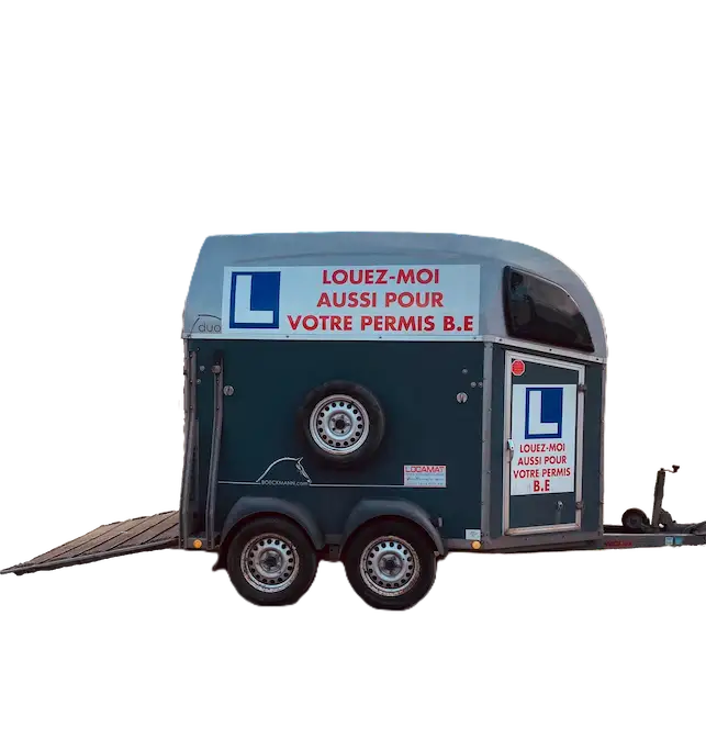 Location Remorque Van pour transport de chevaux (2) - Locamat Belgique