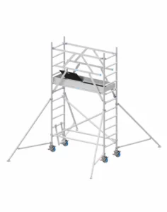 Location Échafaudage en aluminium - Locamat Belgique